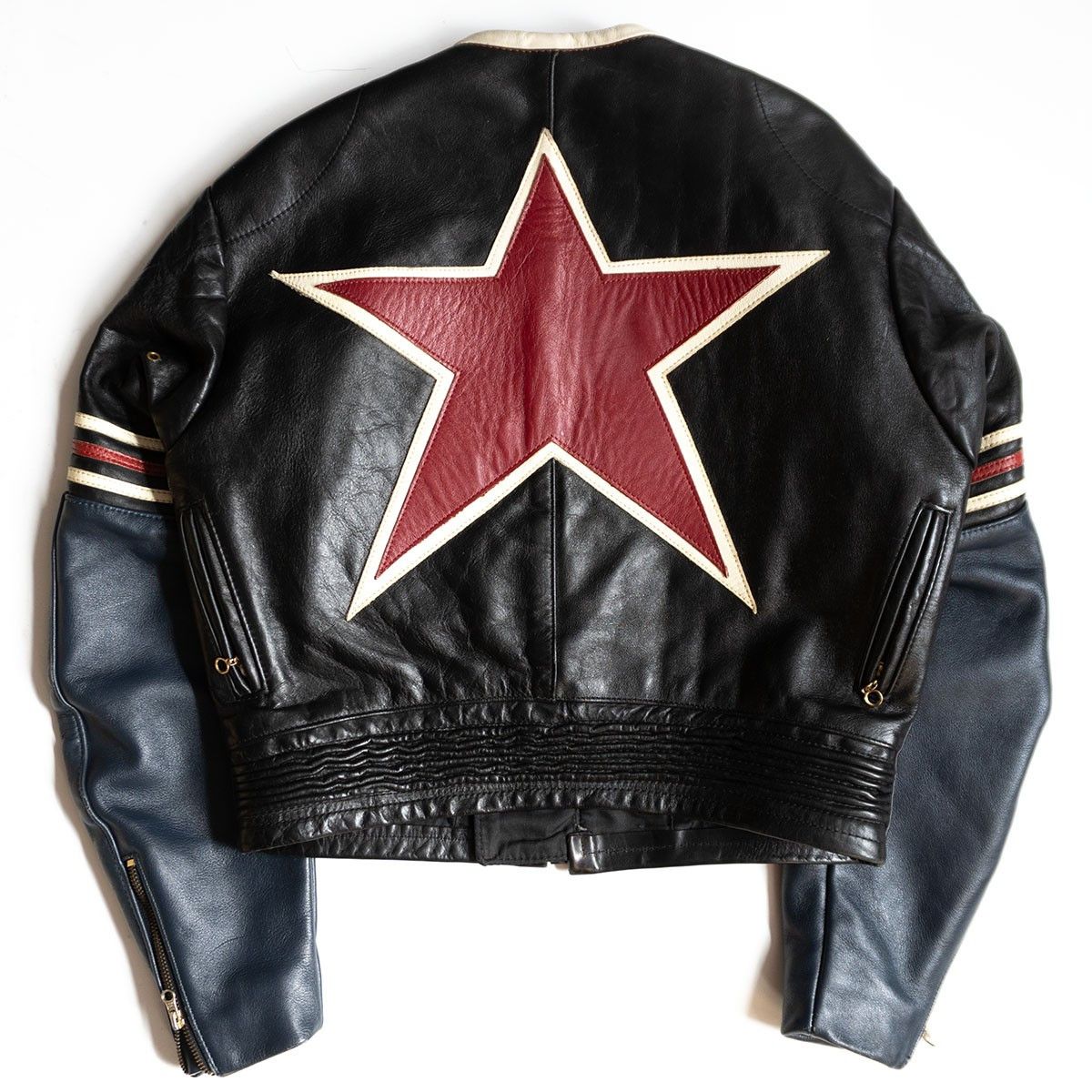 Vintage VANSON ONESTAR Biker Jacket Size 40 Size US XXS / EU 40 - 2 Thumbnail
