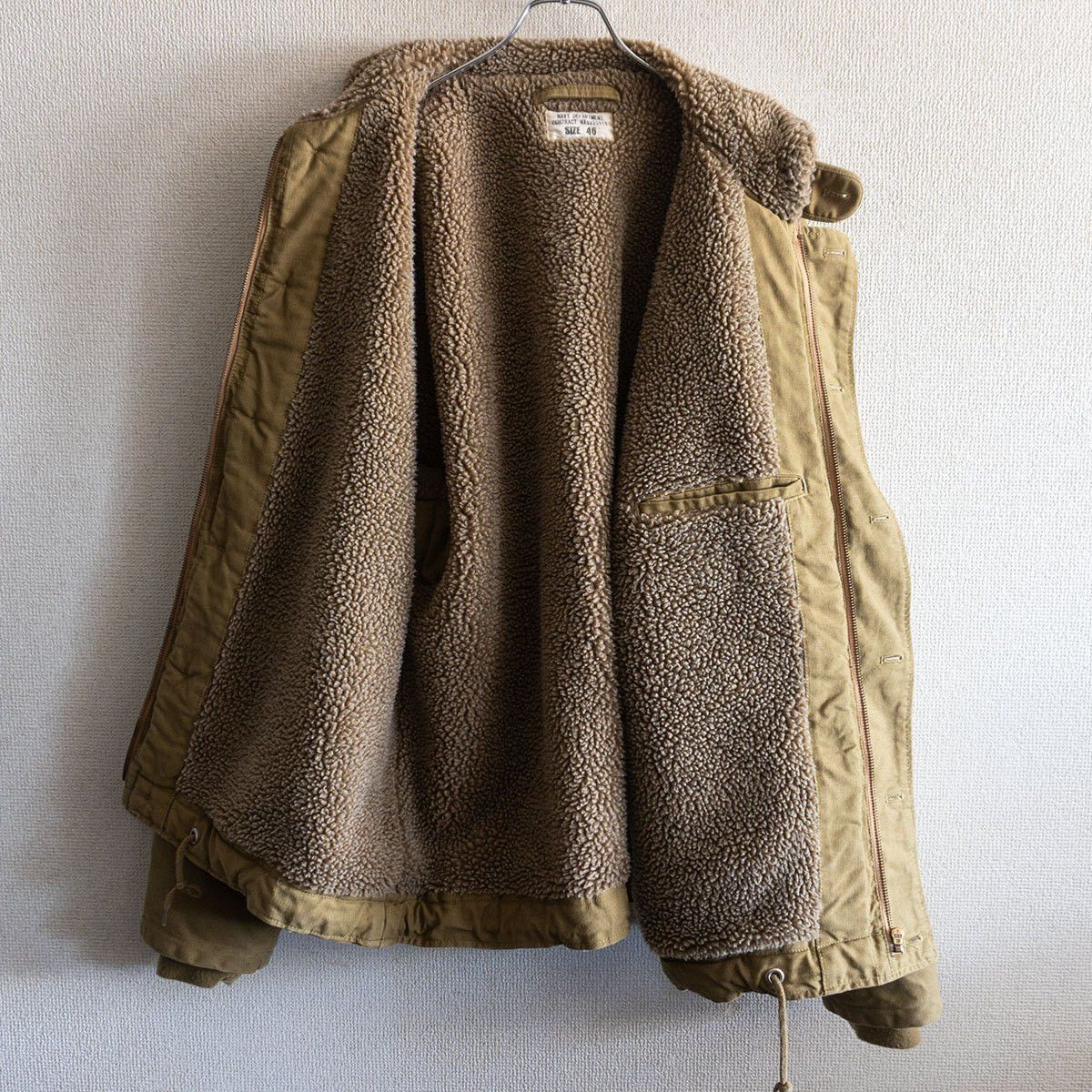 Vintage WAIPER Navy Department Deck Jacket Size 46 Size US S / EU 44-46 / 1 - 4 Thumbnail