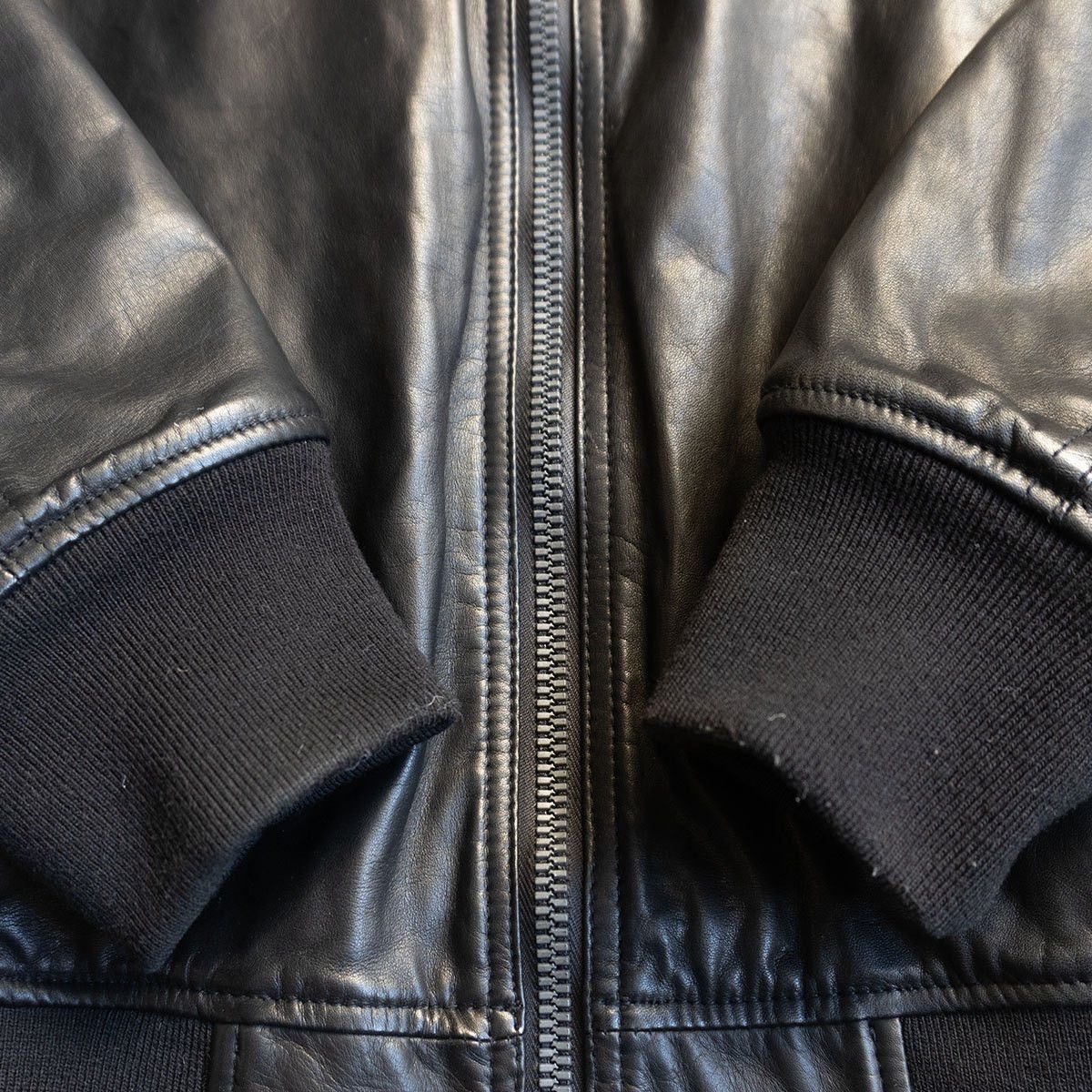 Isamu Katayama Backlash Isamu Katayama Backlash Oversized Leather Blouson Jacket Size F Size US XXL / EU 58 / 5 - 7 Thumbnail