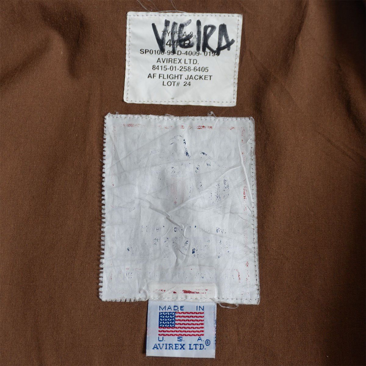 Avirex Avirex A-2 Leather Flight Jacket Size 44R Size US XXL / EU 58 / 5 - 7 Thumbnail