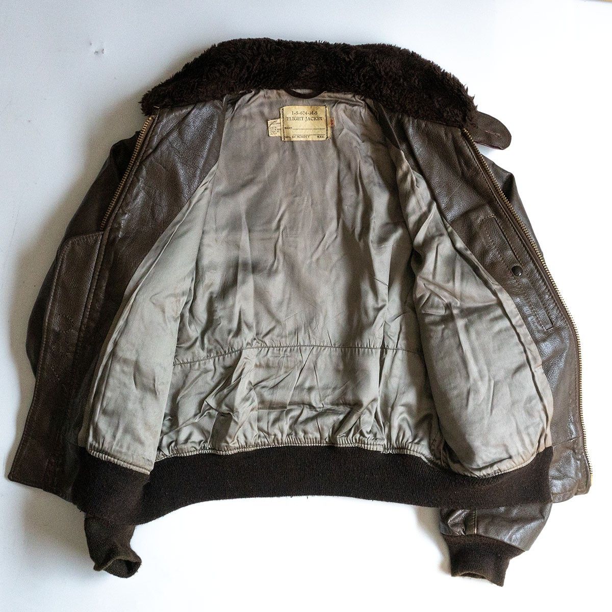 Schott Schott 80s Leather G-1 Jacket Size 46 Size US S / EU 44-46 / 1 - 3 Thumbnail