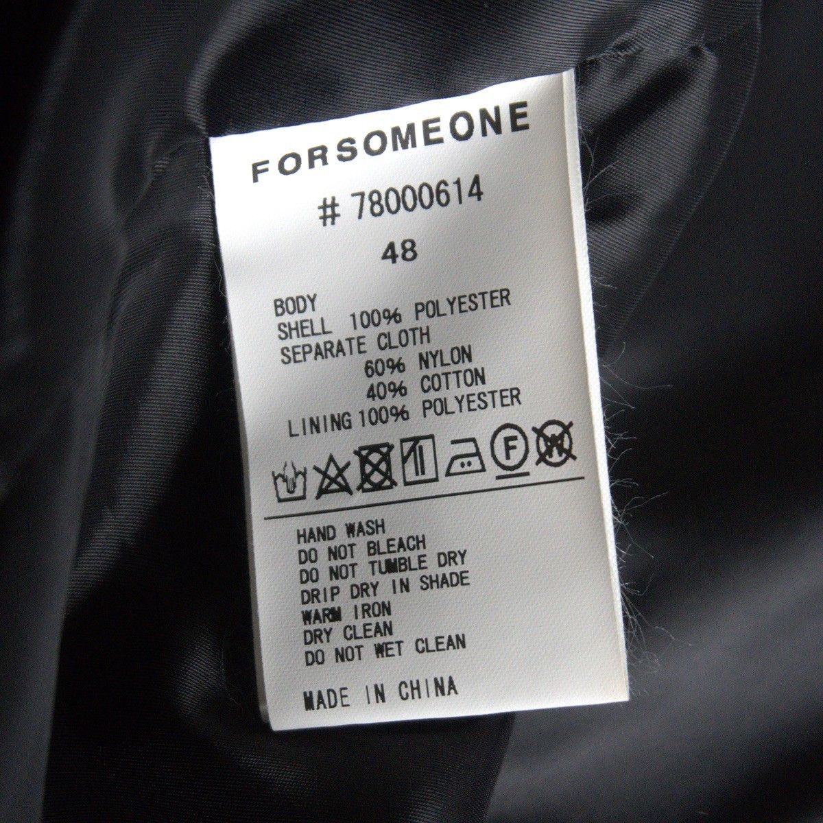 Vintage FORSOMEONE RETRO BOA JACKET Size 48 Size US M / EU 48-50 / 2 - 7 Thumbnail