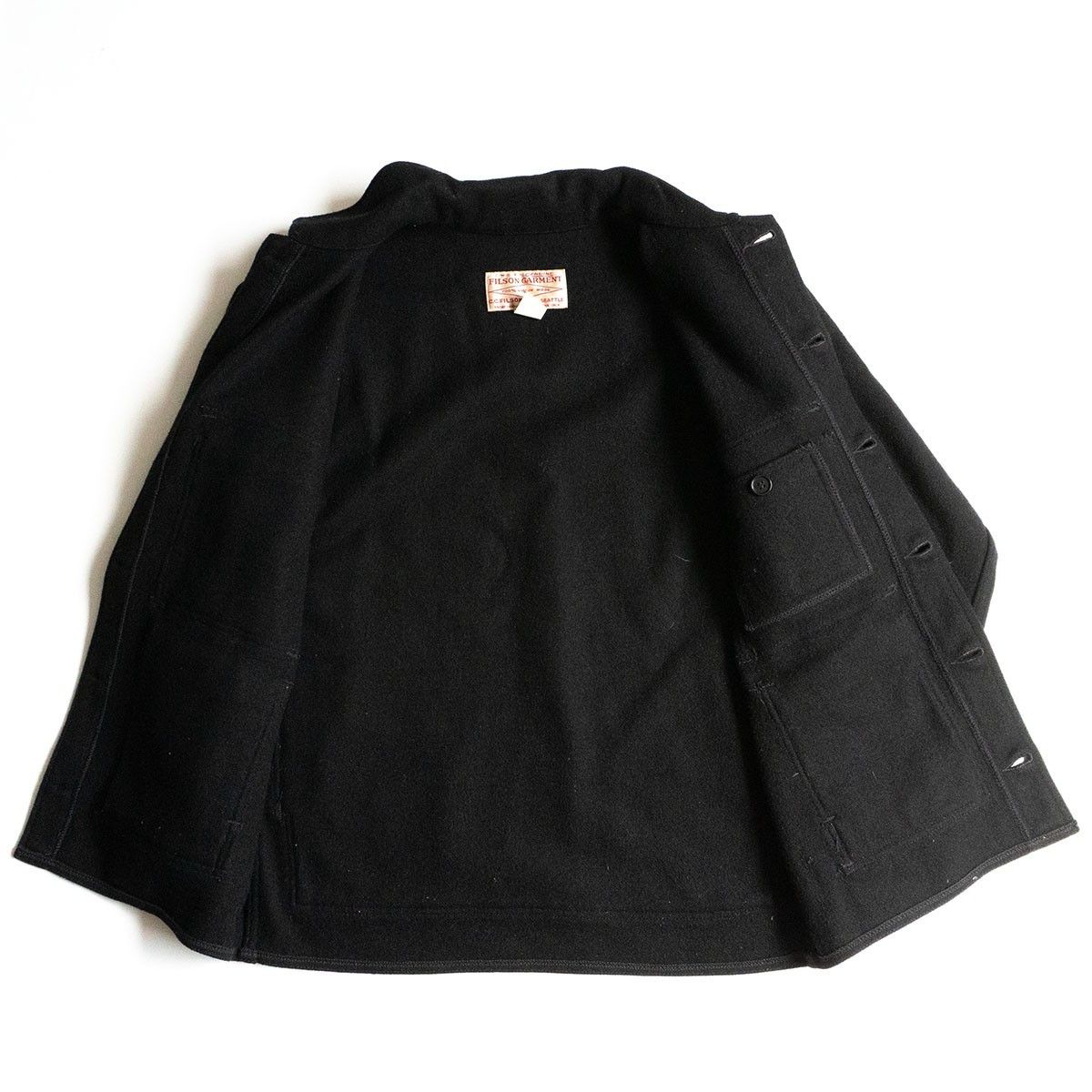 Filson Filson Wool Cruiser Jacket Black Size 40 Size US XXS / EU 40 - 3 Thumbnail