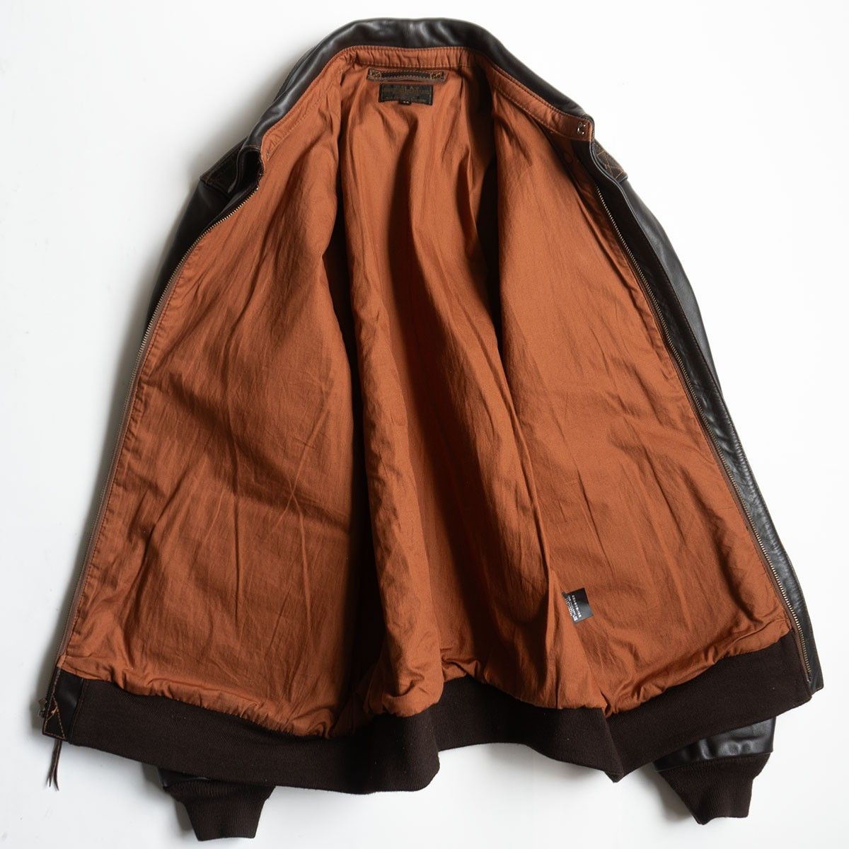 Avirex Avirex A-2 Horsehide Flight Jacket Brown Size 44 Size US S / EU 44-46 / 1 - 3 Thumbnail