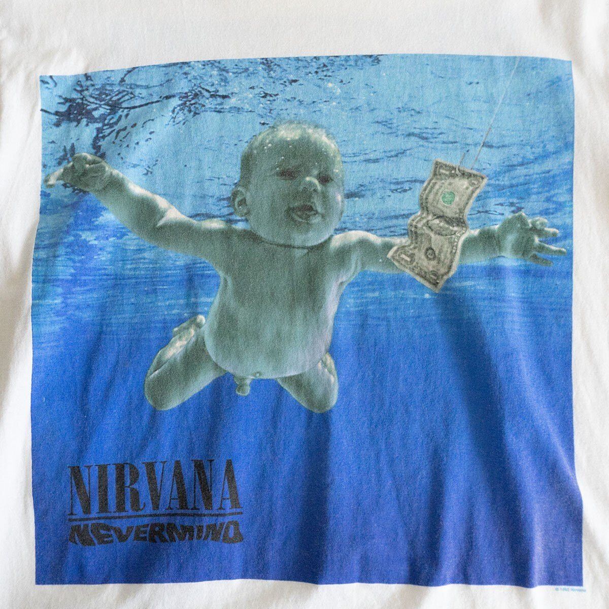 Vintage NIRVANA NEVERMIND 90S Nirvana Nevermind Ringer T-shirt Size M Size US M / EU 48-50 / 2 - 4 Thumbnail