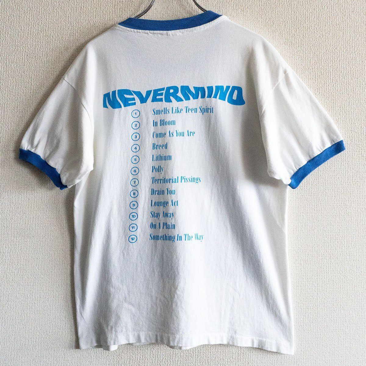 Vintage NIRVANA NEVERMIND 90S Nirvana Nevermind Ringer T-shirt Size M Size US M / EU 48-50 / 2 - 2 Thumbnail