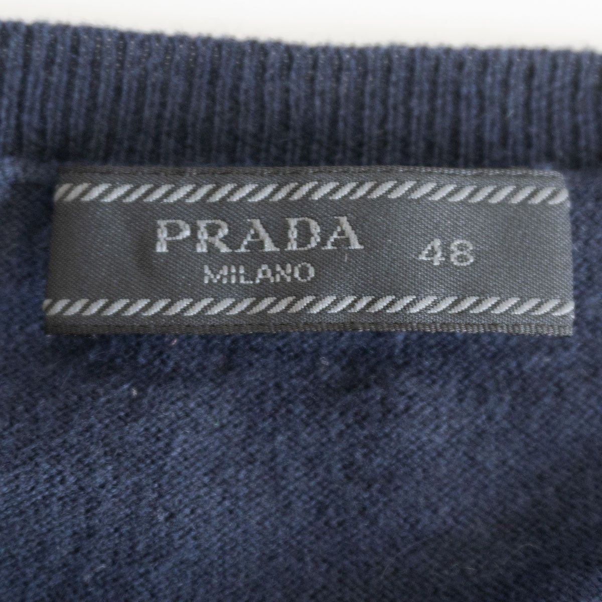 Prada Prada Cotton Cashmere Knit Sweater Size 48 Size US M / EU 48-50 / 2 - 4 Thumbnail