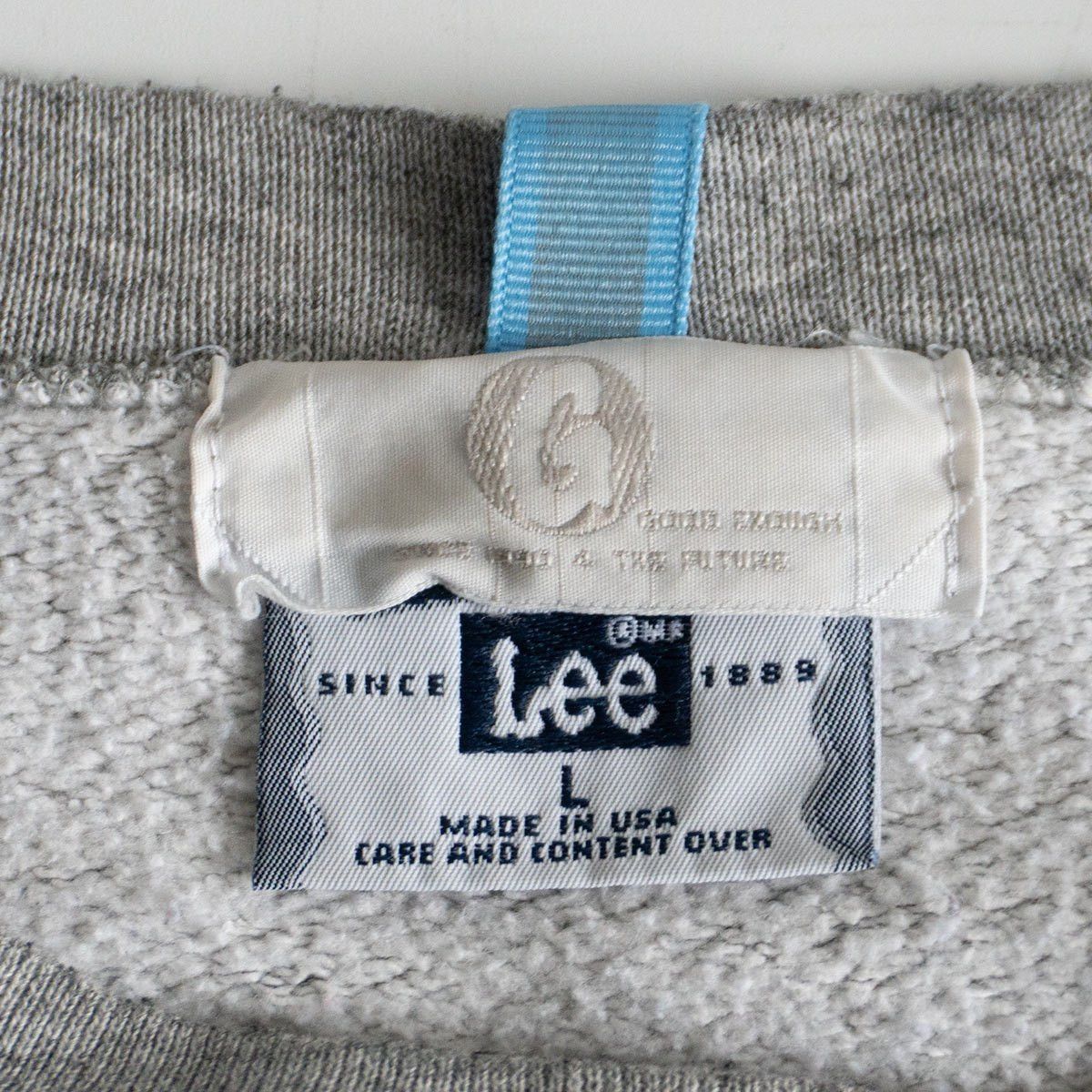 GOODENOUGH GOODENOUGH x Lee Lee Set-in Sweatshirt Size L Size US L / EU 52-54 / 3 - 3 Thumbnail