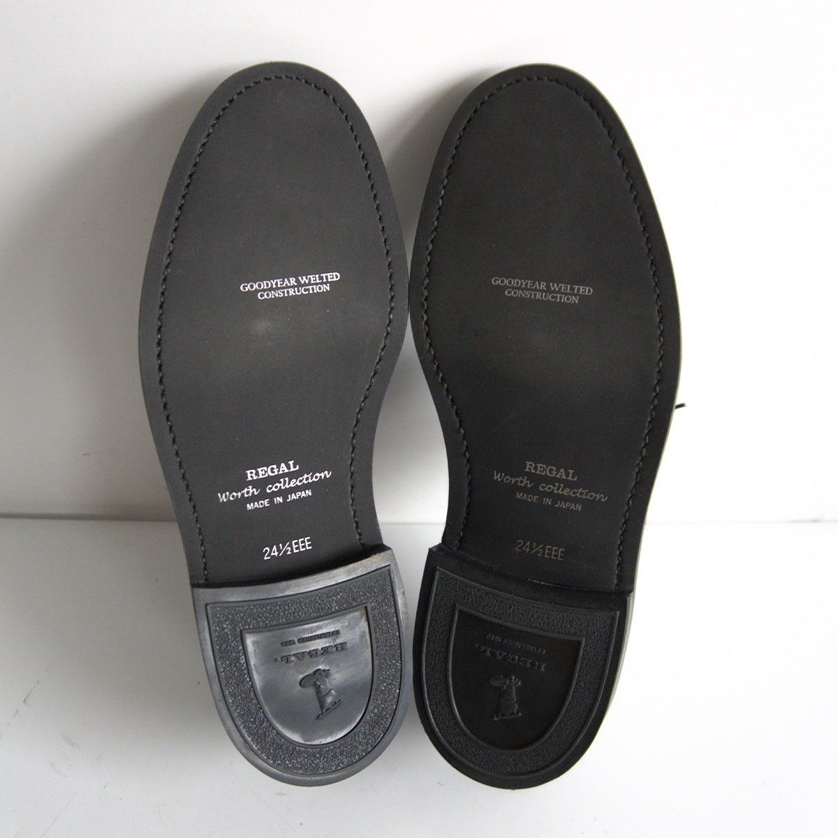 REGAL REGAL worth collection Plain Toe Leather Shoes Size 24.5EEE Size US 6.5 / EU 39-40 - 6 Thumbnail