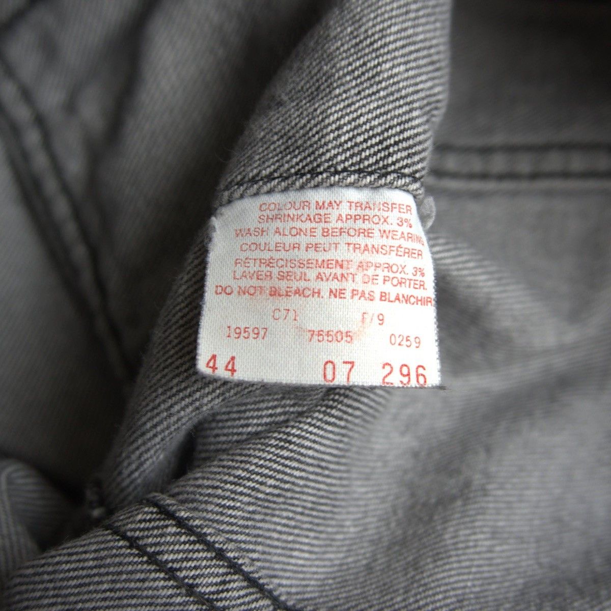 Levi's Levi's 80s Black Denim Jacket Size 44 Size US S / EU 44-46 / 1 - 6 Thumbnail