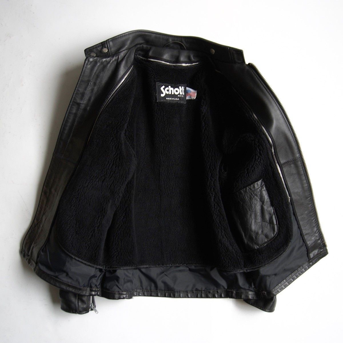 Schott Schott Single Rider Jacket Size 38 Size US XL / EU 56 / 4 - 3 Thumbnail
