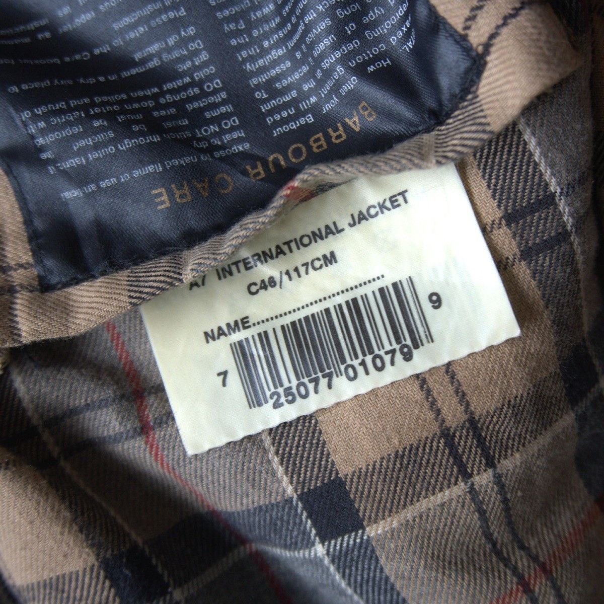 Barbour Barbour 46 A7 International Jacket Size C46 Size US XXL / EU 58 / 5 - 7 Thumbnail