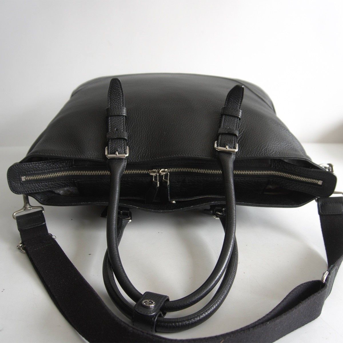 Vintage PELLE MORBIDA Convertible Tote Bag Black Size ONE SIZE - 5 Thumbnail