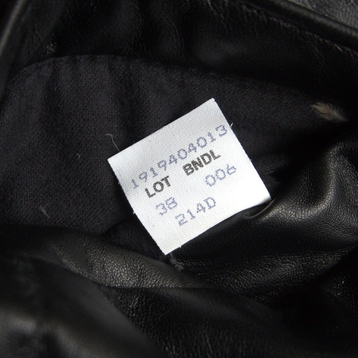 Schott Schott Leather Down Jacket Black Size 38 Size US XXL / EU 58 / 5 - 7 Thumbnail
