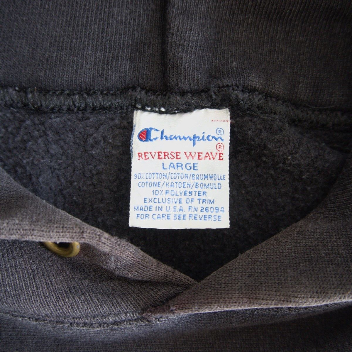 Champion Champion 90S Reverse Weave Hoodie Black Size L Size US L / EU 52-54 / 3 - 3 Thumbnail