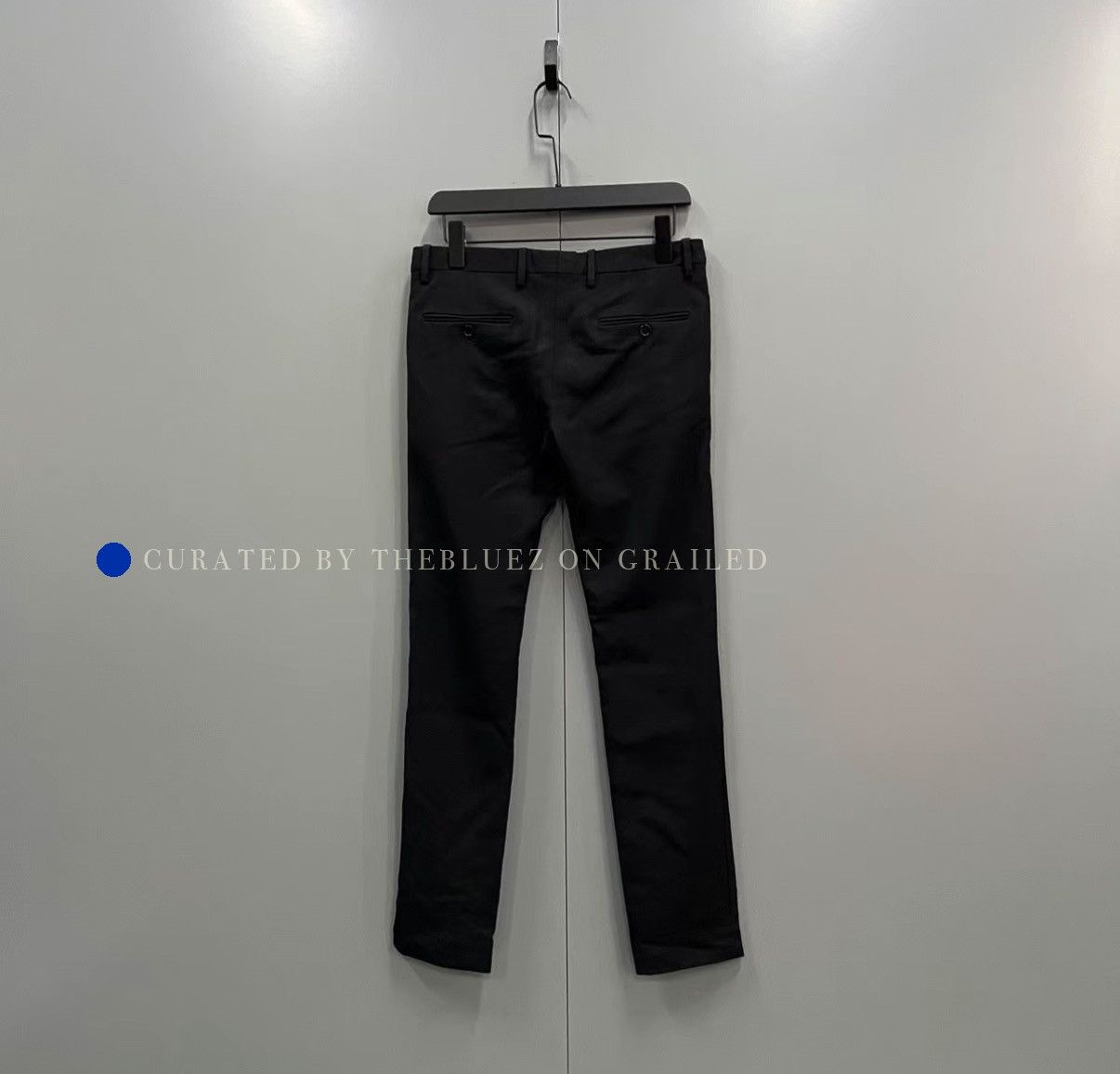 Saint Laurent Paris Elegant Black Dress Pants Size 28 Size US 28 / EU 44 - 2 Thumbnail