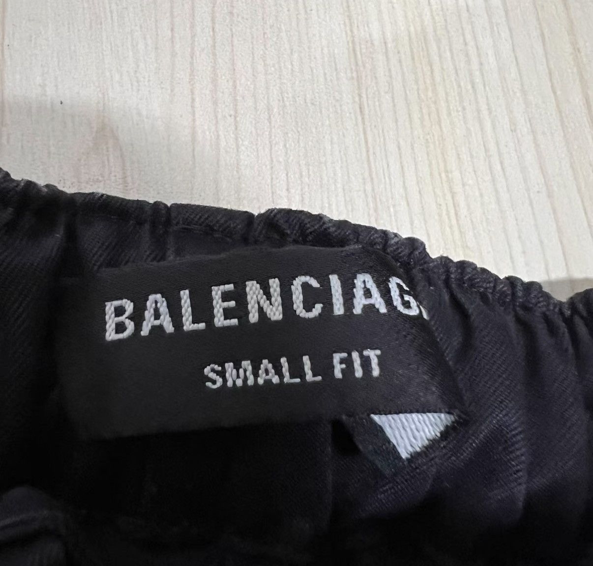 Balenciaga Front Logo Print Black Shorts Size US 28 / EU 44 - 3 Thumbnail