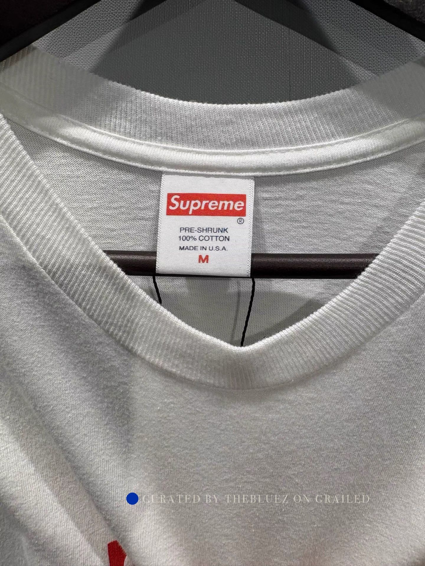 Supreme Exclusive White Box Logo Tee from SS23 Collection Size US M / EU 48-50 / 2 - 3 Thumbnail