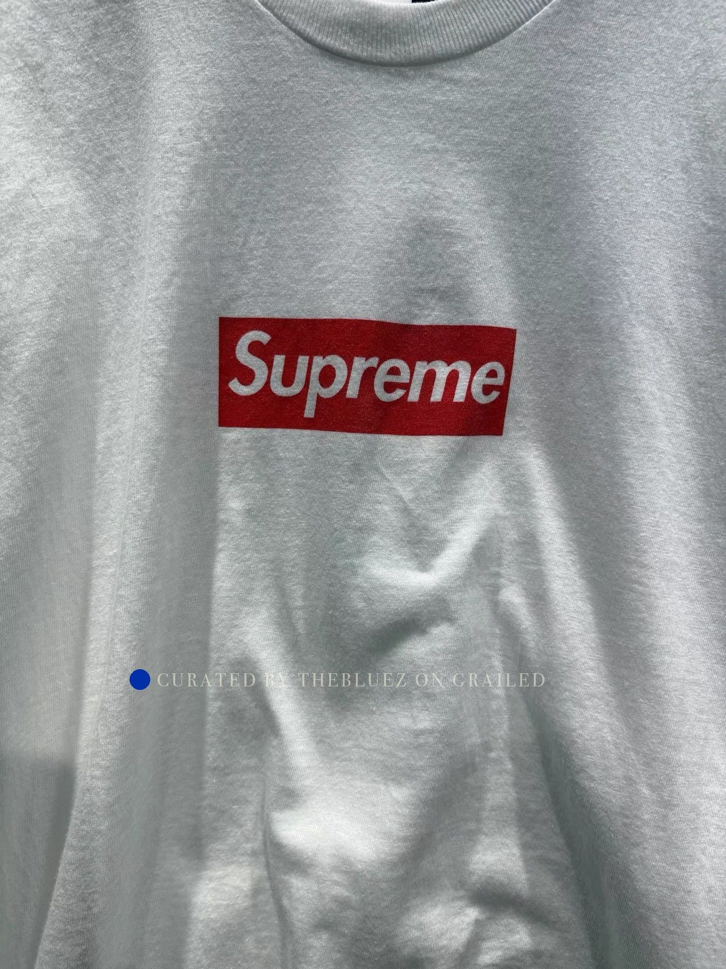 Supreme Exclusive White Box Logo Tee from SS23 Collection Size US M / EU 48-50 / 2 - 4 Thumbnail