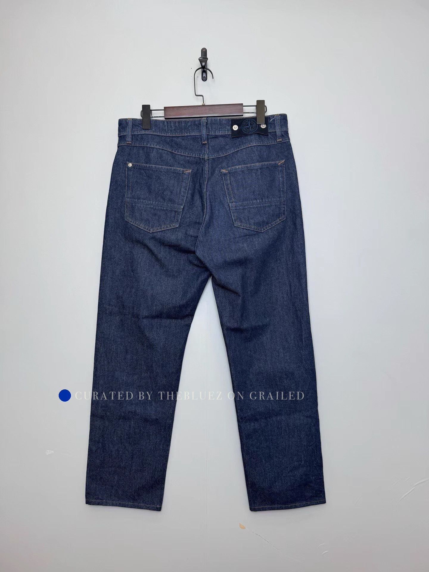 Stone Island Straight-leg Blue Jeans in Size 32 Size US 32 / EU 48 - 2 Thumbnail