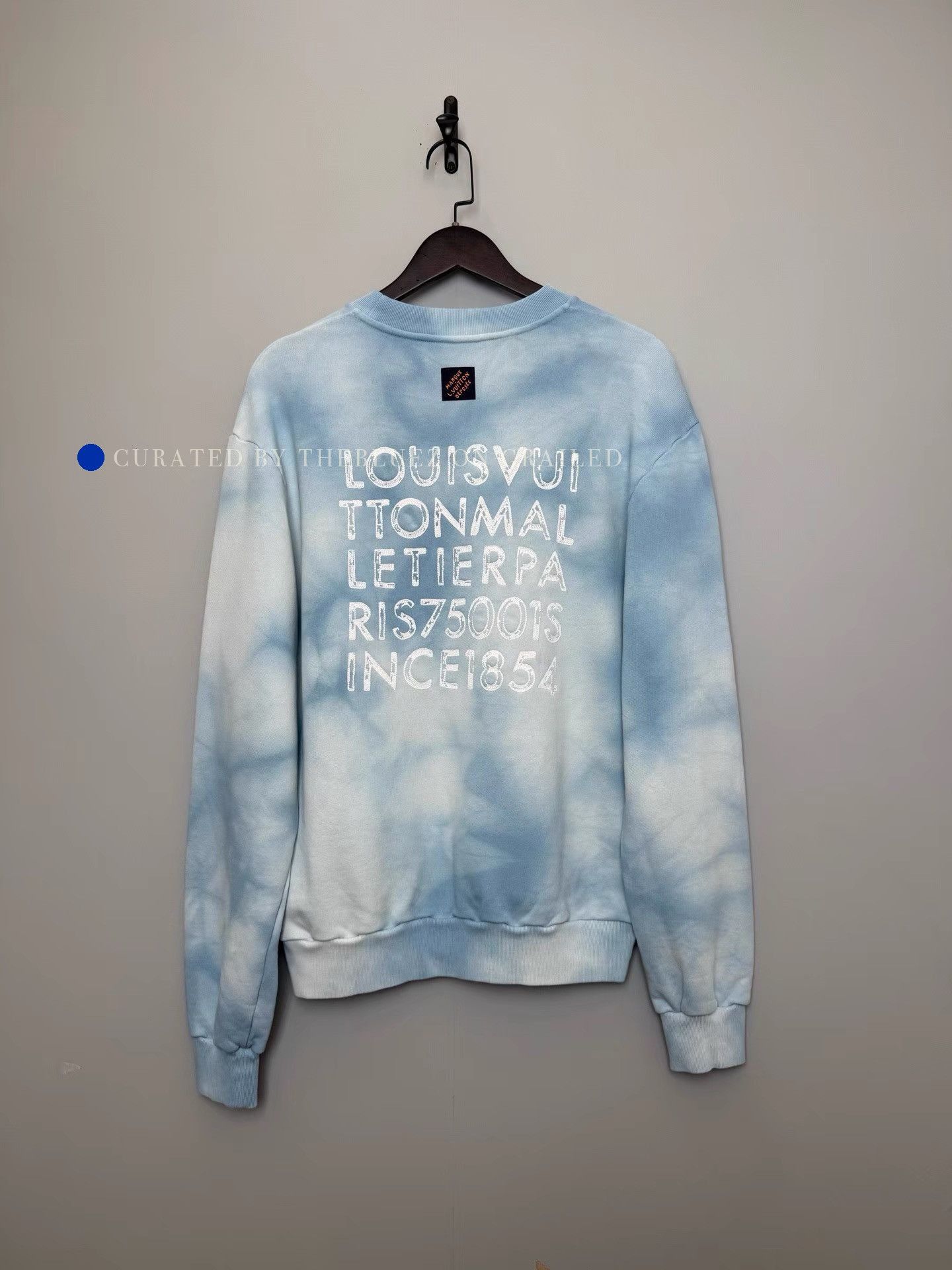 Louis Vuitton Sky Tie-Dye Crew Neck Sweatshirt Size US M / EU 48-50 / 2 - 2 Thumbnail