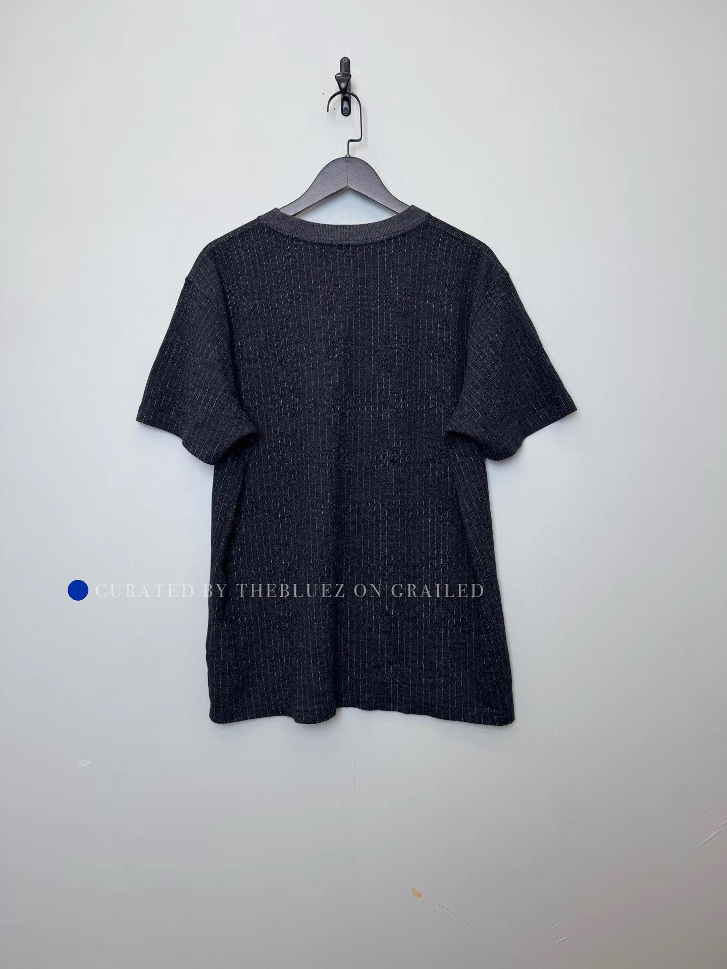 Dior Stripe Knit Short Sleeve Tee with Pocket Size US XL / EU 56 / 4 - 2 Thumbnail
