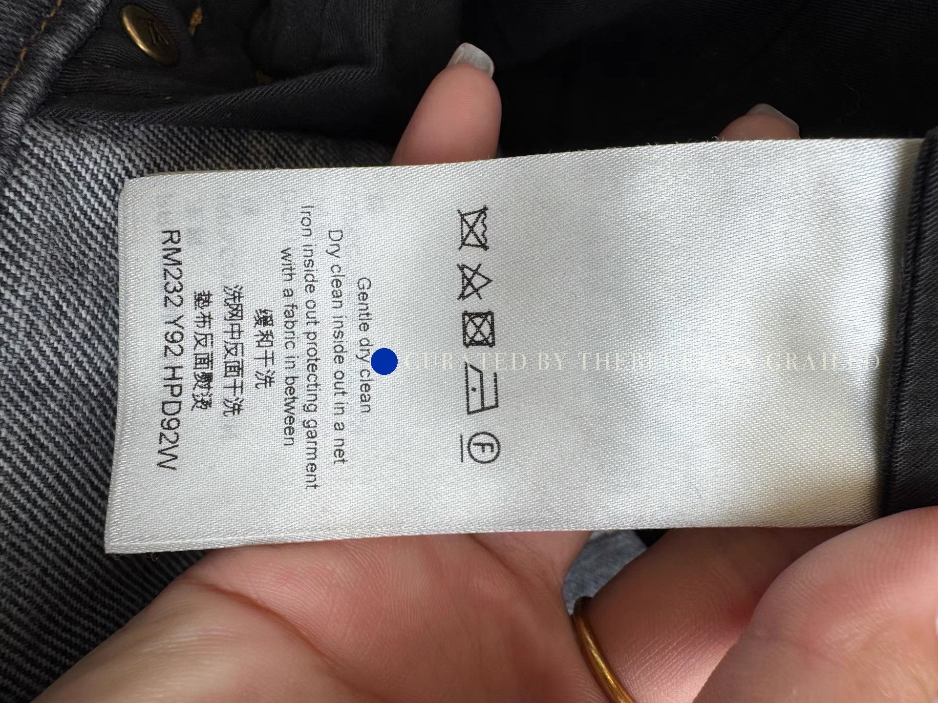 Louis Vuitton Gray Patchwork Straight Pants K36 Size US 32 / EU 48 - 5 Thumbnail