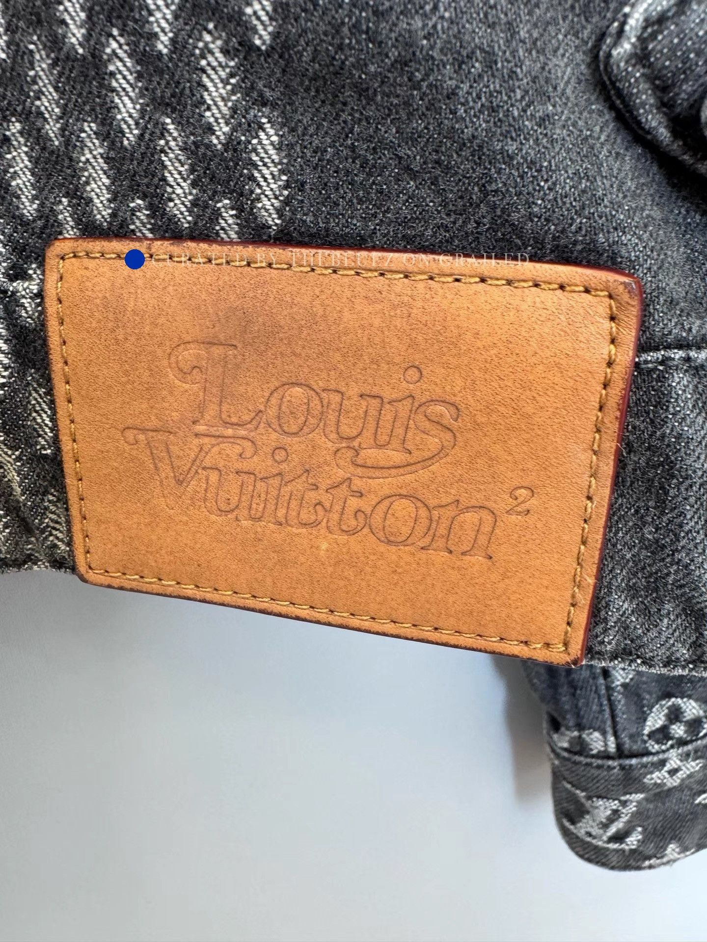Louis Vuitton Patchwork Denim Trucker Jacket in Gray Size US L / EU 52-54 / 3 - 5 Thumbnail