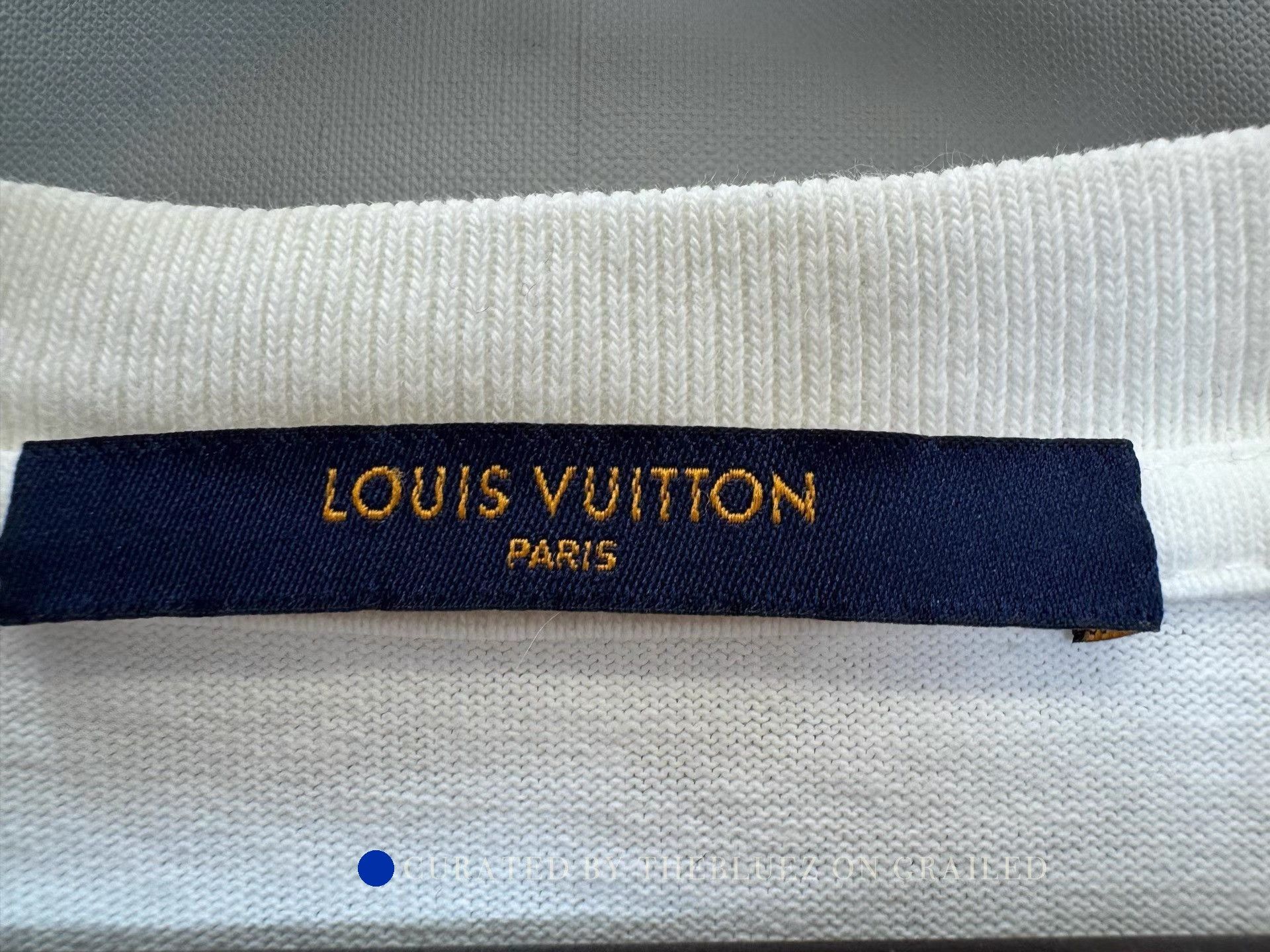 Louis Vuitton Pharrell Co-branded Beaded Sequin Tee Size US XL / EU 56 / 4 - 3 Thumbnail