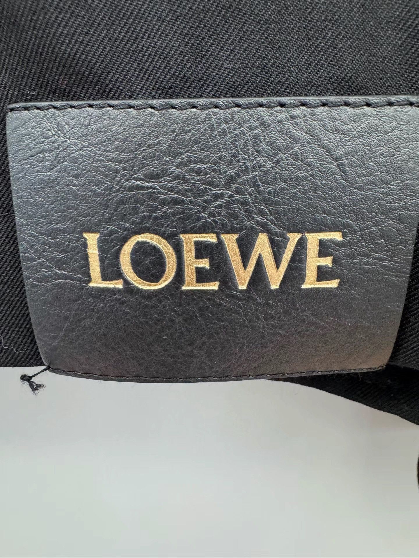 Loewe Elegant Belted Black Wool Jacket Size US S / EU 44-46 / 1 - 5 Thumbnail