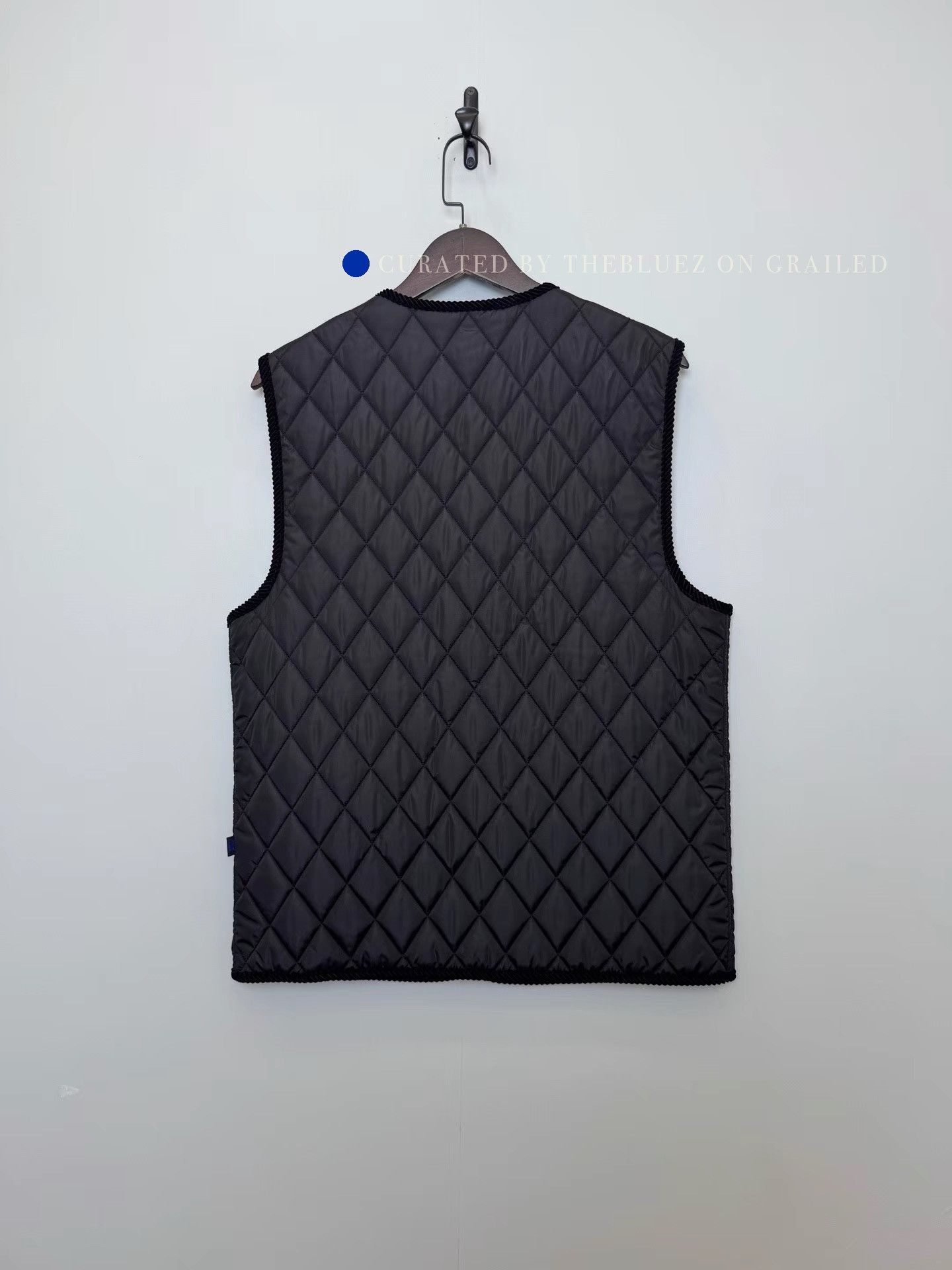 Burberry Quilted Cotton Gilet in Black Size US M / EU 48-50 / 2 - 2 Thumbnail