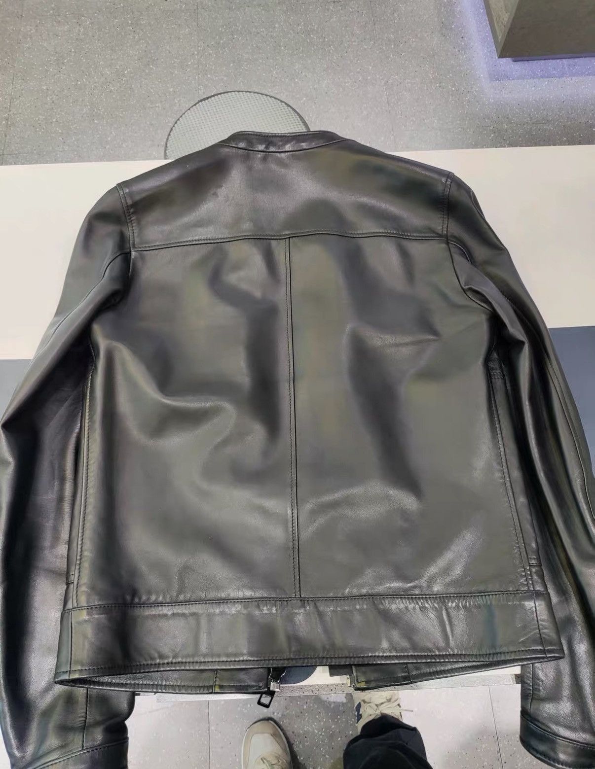 Dolce & Gabbana Classic Black Sheepskin Leather Jacket Size US S / EU 44-46 / 1 - 2 Thumbnail