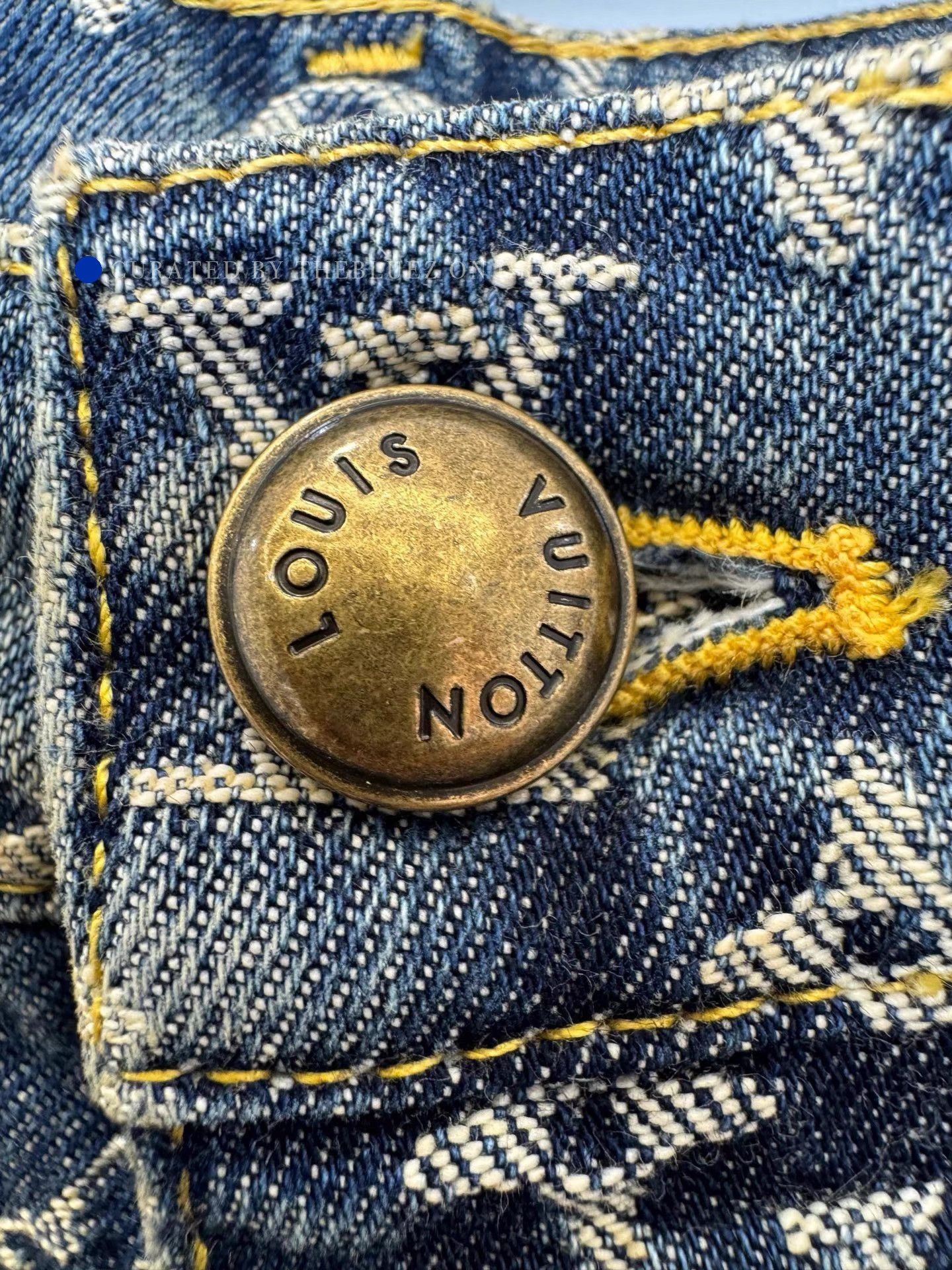 Louis Vuitton Logo Patch Side Stripe Jeans Size US 32 / EU 48 - 5 Thumbnail
