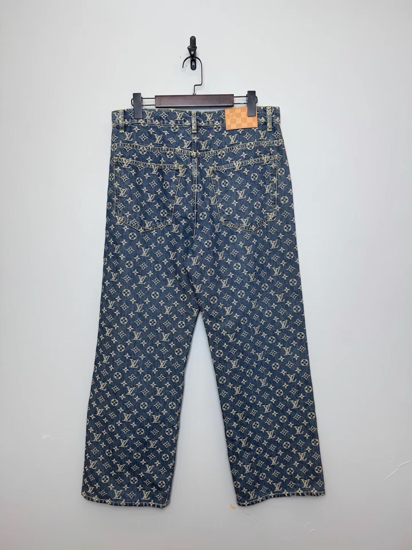 Louis Vuitton Logo Patch Side Stripe Jeans Size US 32 / EU 48 - 2 Thumbnail