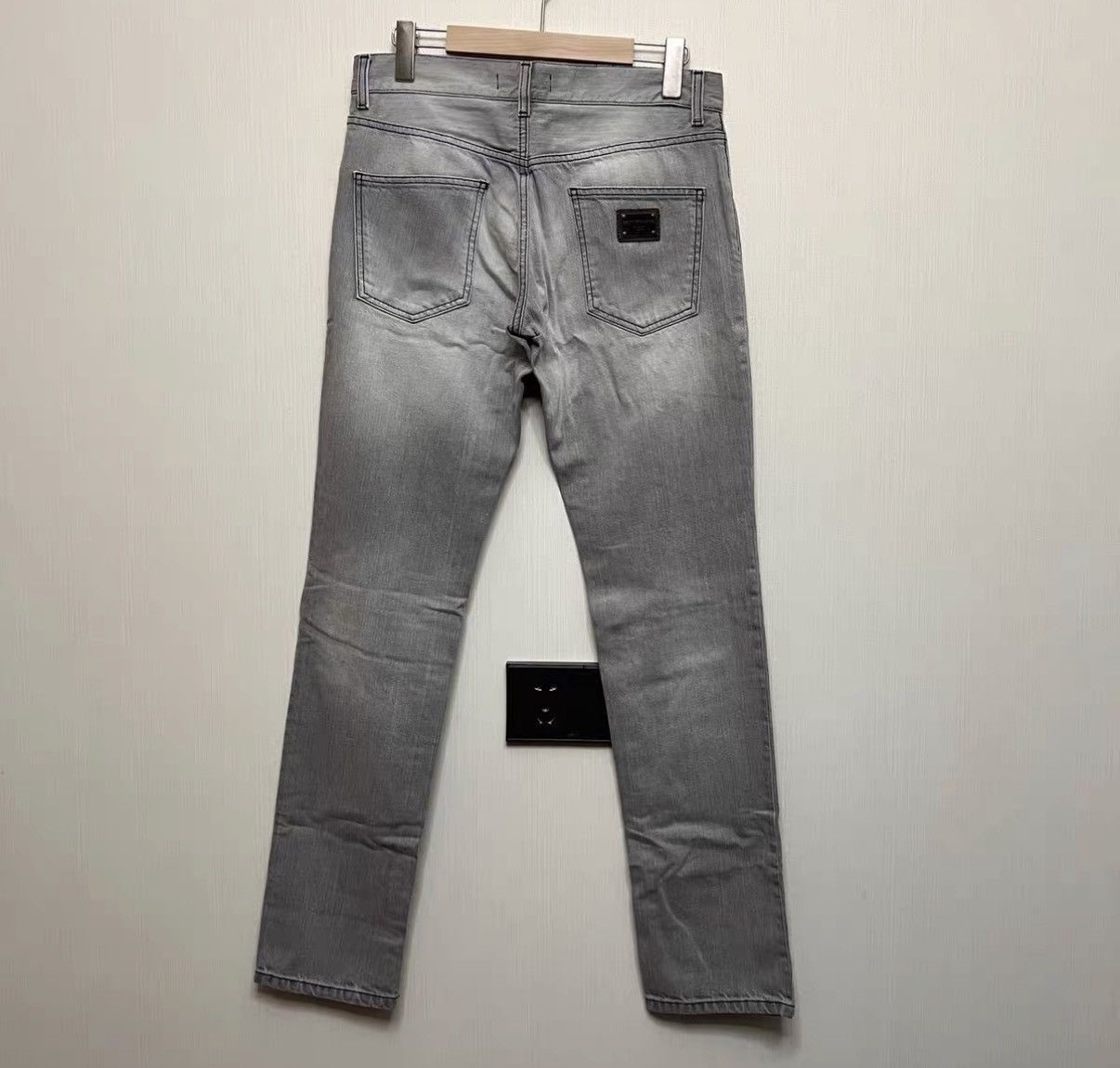 Dolce & Gabbana Light Washed Gray Denim Jeans Size US 28 / EU 44 - 2 Thumbnail