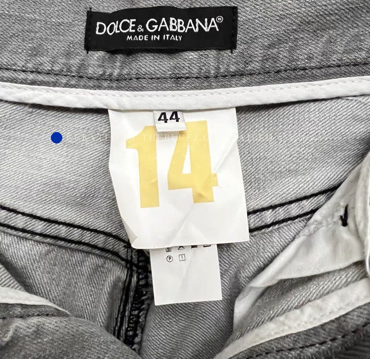 Dolce & Gabbana Light Washed Gray Denim Jeans Size US 28 / EU 44 - 7 Thumbnail