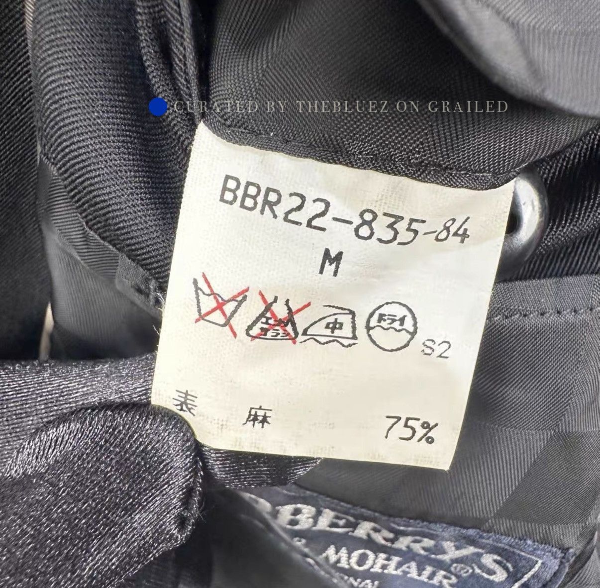 Burberry Stylish Black Wool Blazer, Size M Size US M / EU 48-50 / 2 - 5 Thumbnail