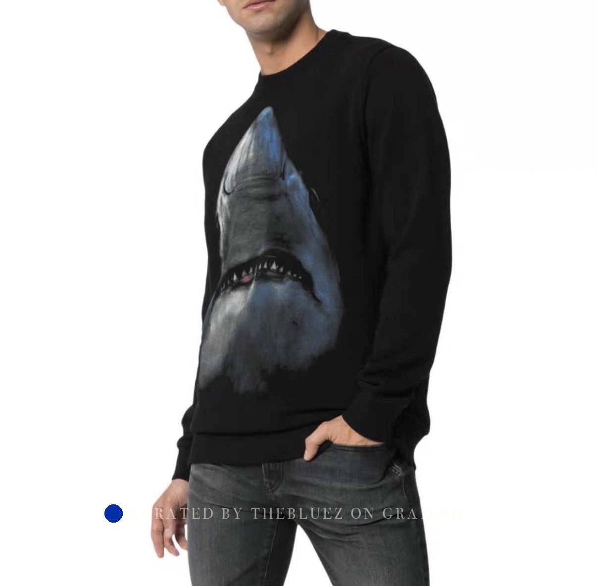 Givenchy Black Crew Neck Sweatshirt Size US S / EU 44-46 / 1 - 5 Thumbnail