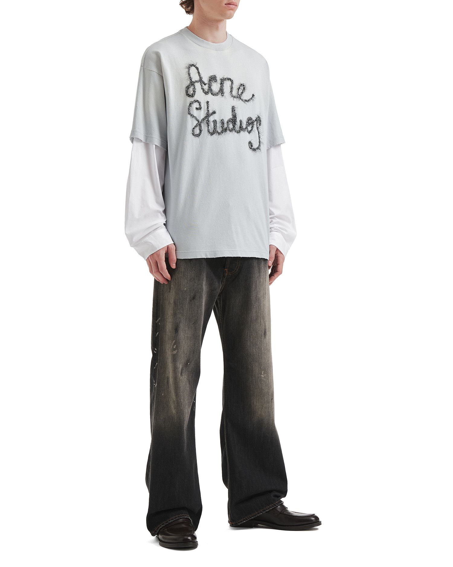 Acne Studios Acne Studios Letter Graphic Layered Design Top Size US M / EU 48-50 / 2 - 2 Thumbnail