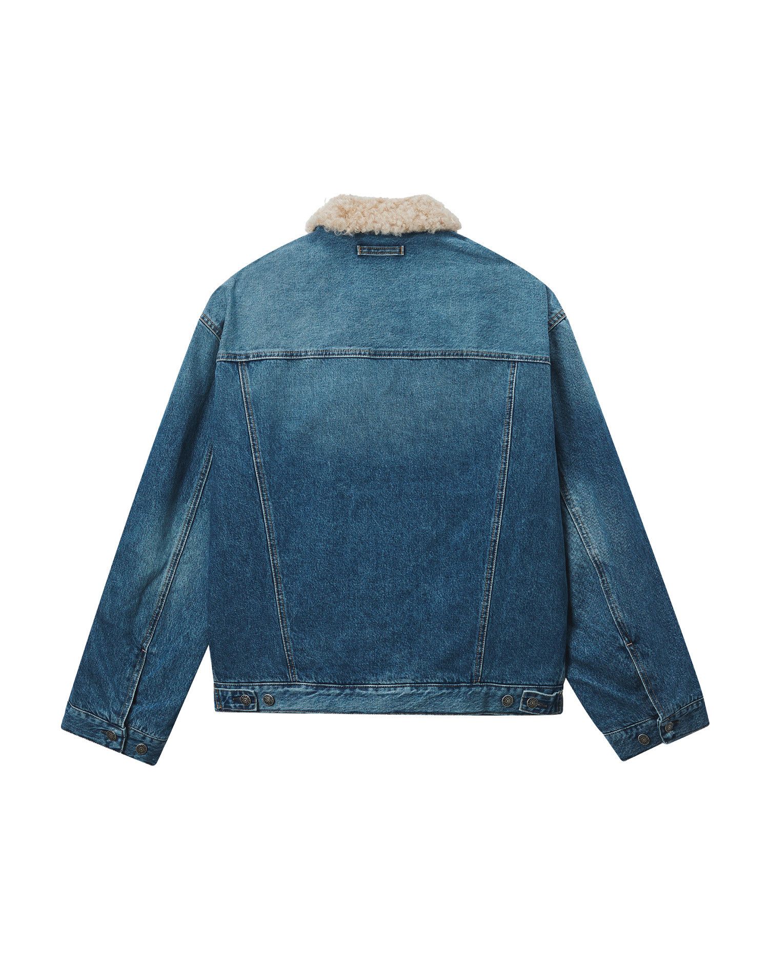 Acne Studios Acne Studios Fur Collar Denim Jacket Size XXS / US 00 / IT 34 - 6 Thumbnail