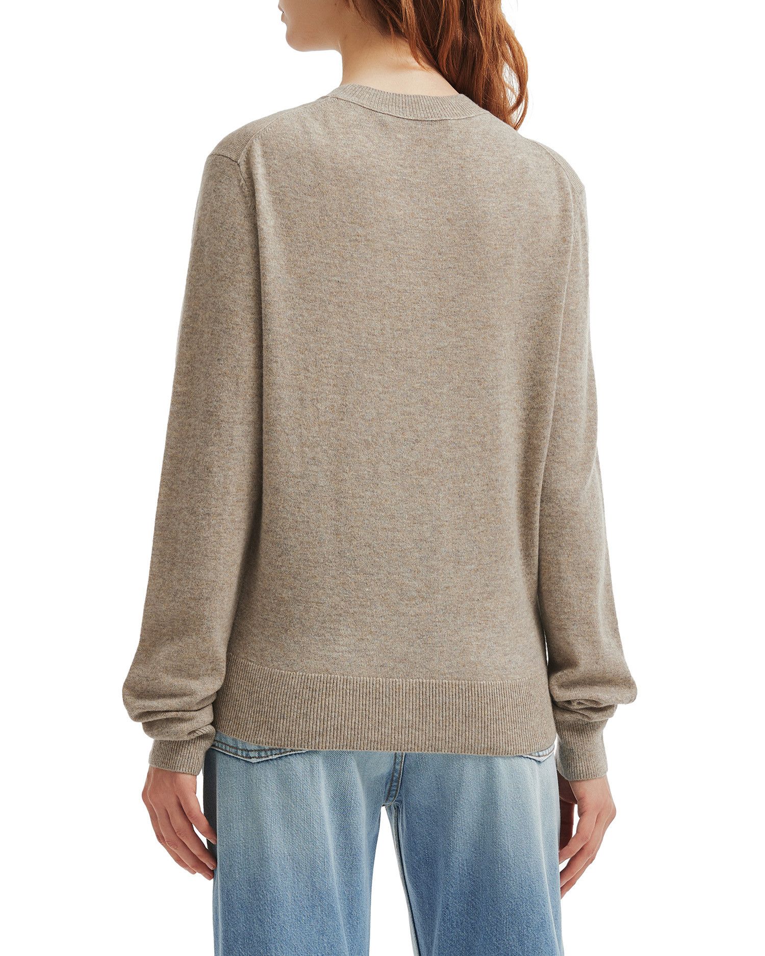 Acne Studios Acne Studios FACE Stitched Detail Crew Neck Knitwear Size XS / US 0-2 / IT 36-38 - 4 Thumbnail