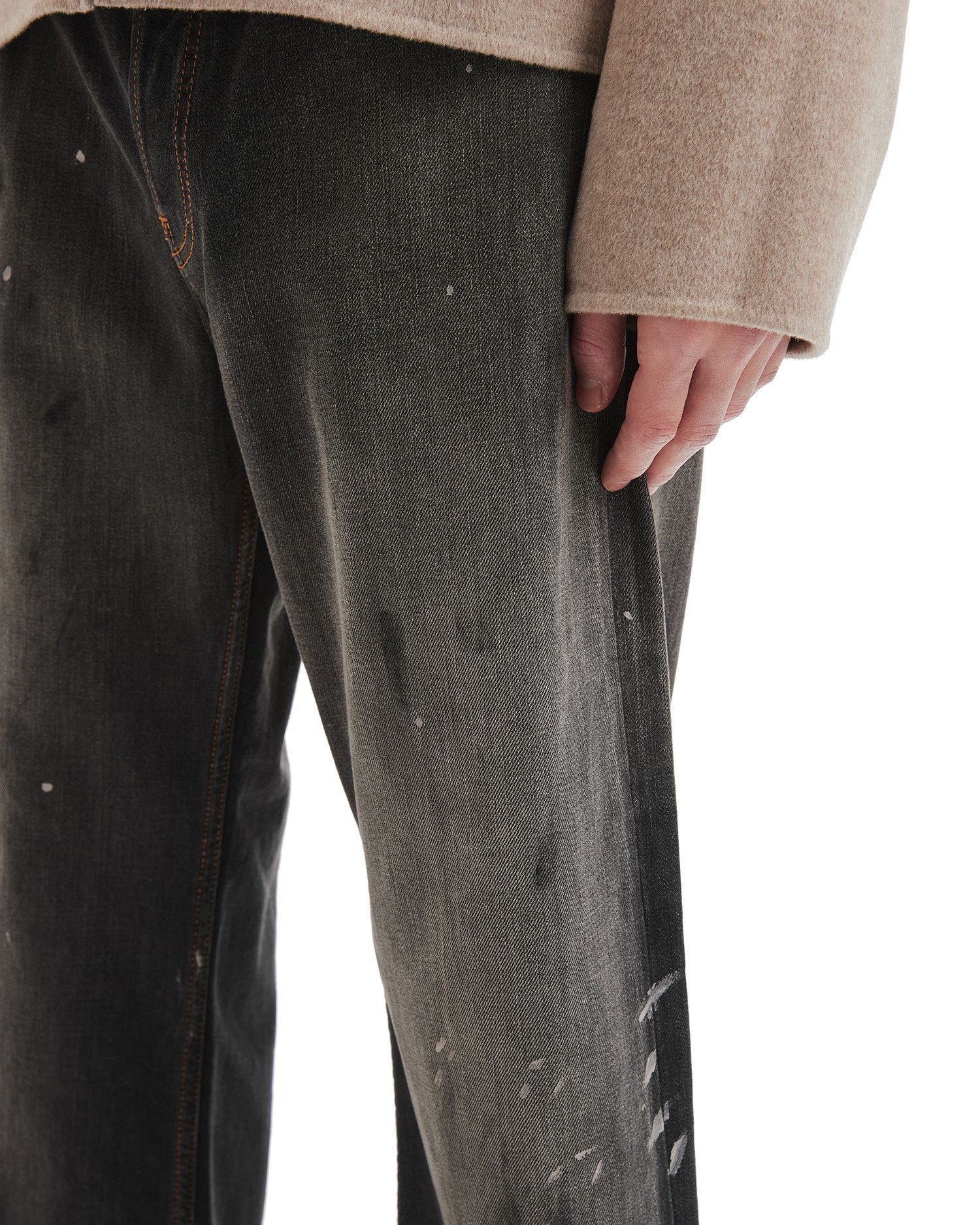 Acne Studios Acne Studios Distressed Splatter Design Jeans Size US 28 / EU 44 - 5 Thumbnail