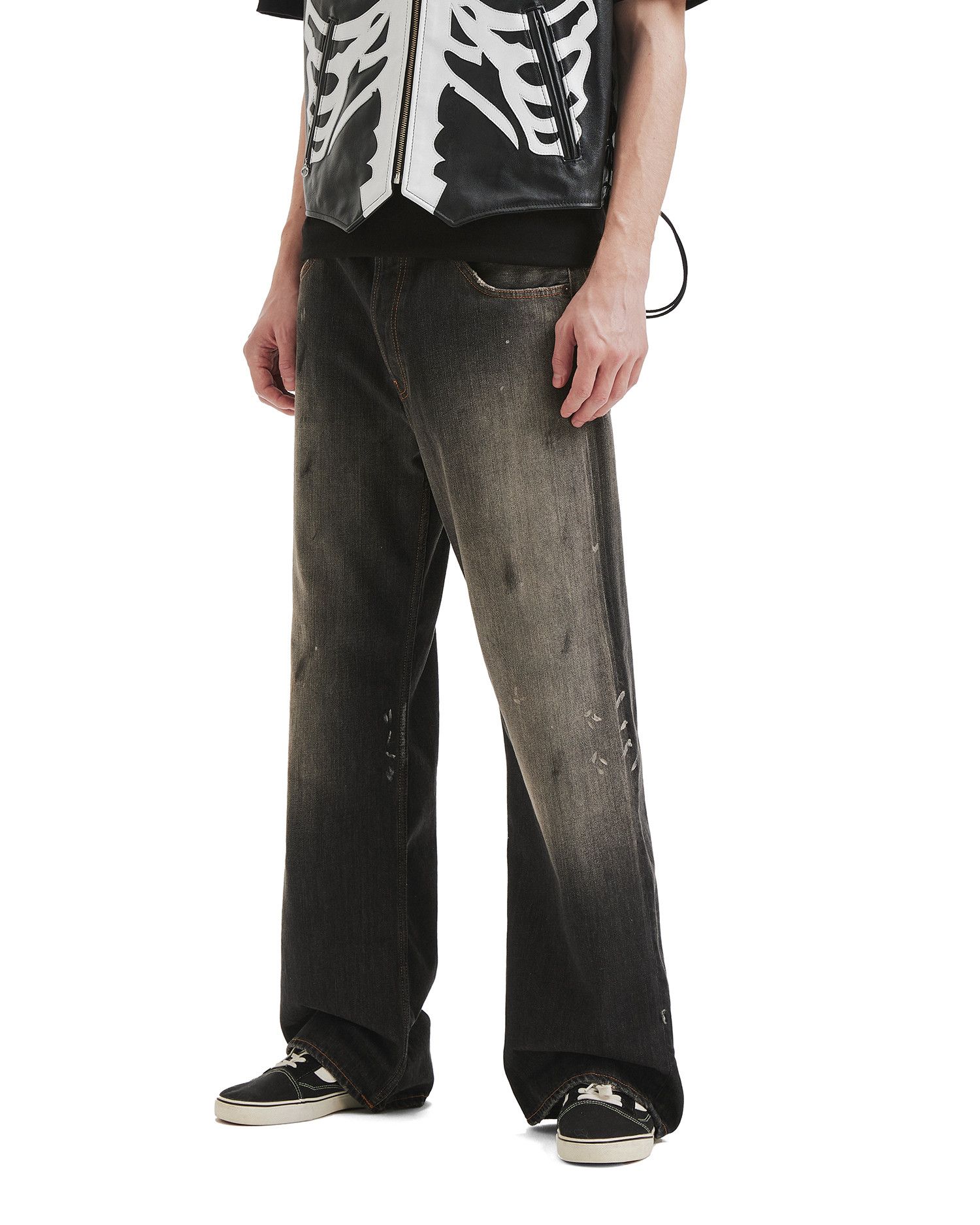 Acne Studios Acne Studios Splatter Distressed Design Jeans Size US 28 / EU 44 - 3 Thumbnail