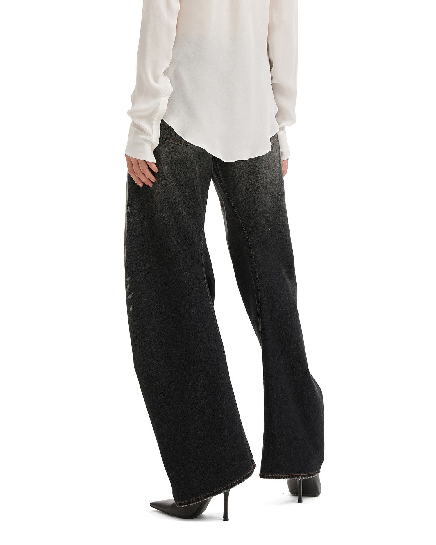 Acne Studios Acne Studios 2006F LOOSE FIT Distressed Design Jeans Size 25" / US 0 / IT 36 - 4 Thumbnail