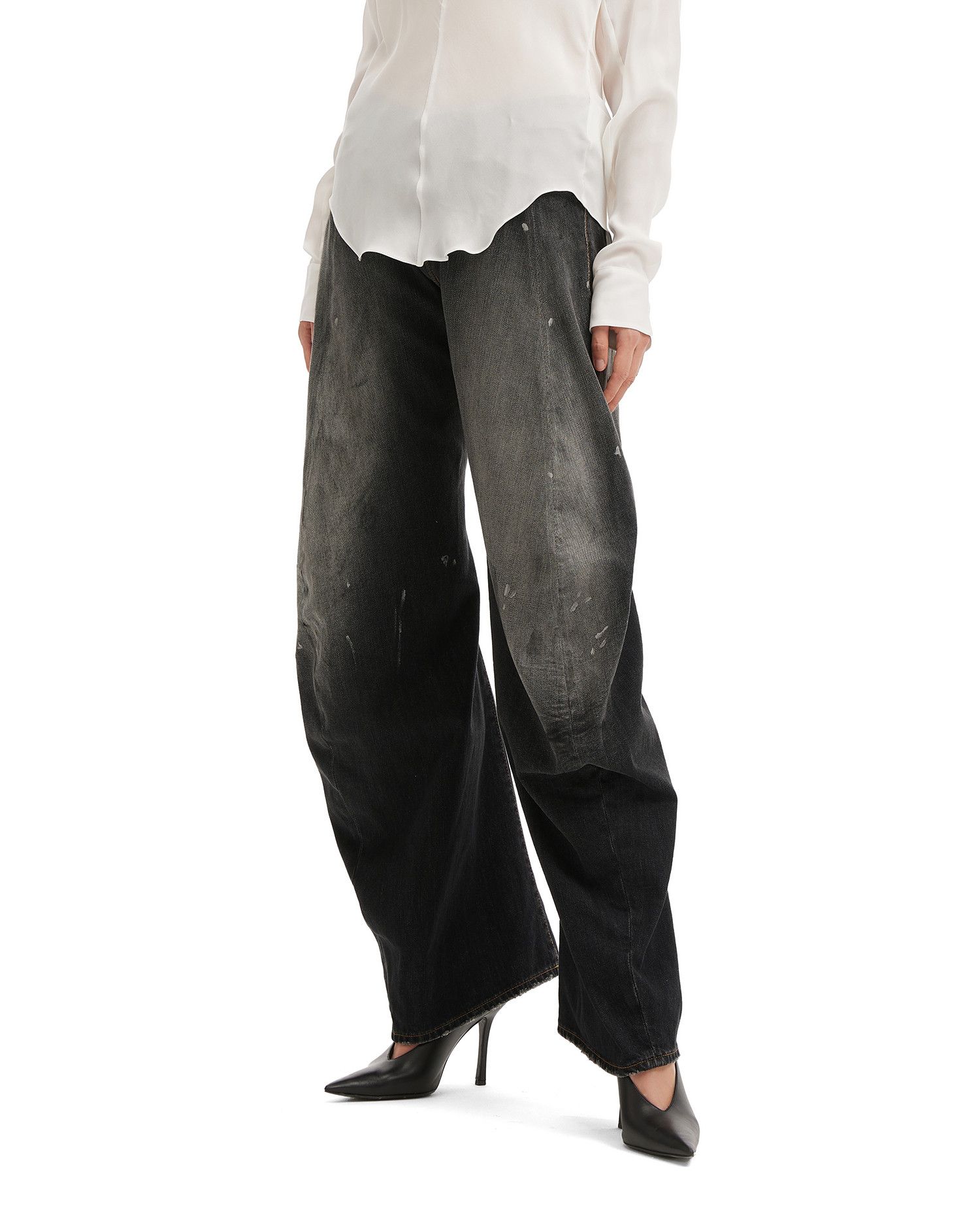 Acne Studios Acne Studios 2006F LOOSE FIT Distressed Design Jeans Size 25" / US 0 / IT 36 - 3 Thumbnail