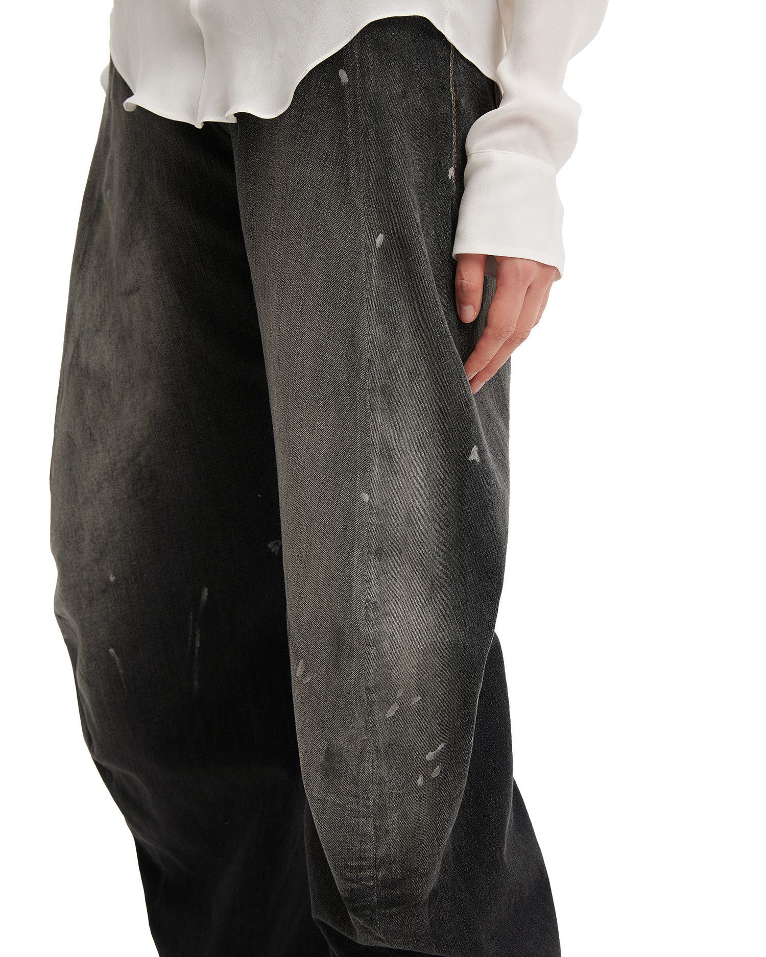 Acne Studios Acne Studios 2006F LOOSE FIT Distressed Design Jeans Size 25" / US 0 / IT 36 - 5 Thumbnail