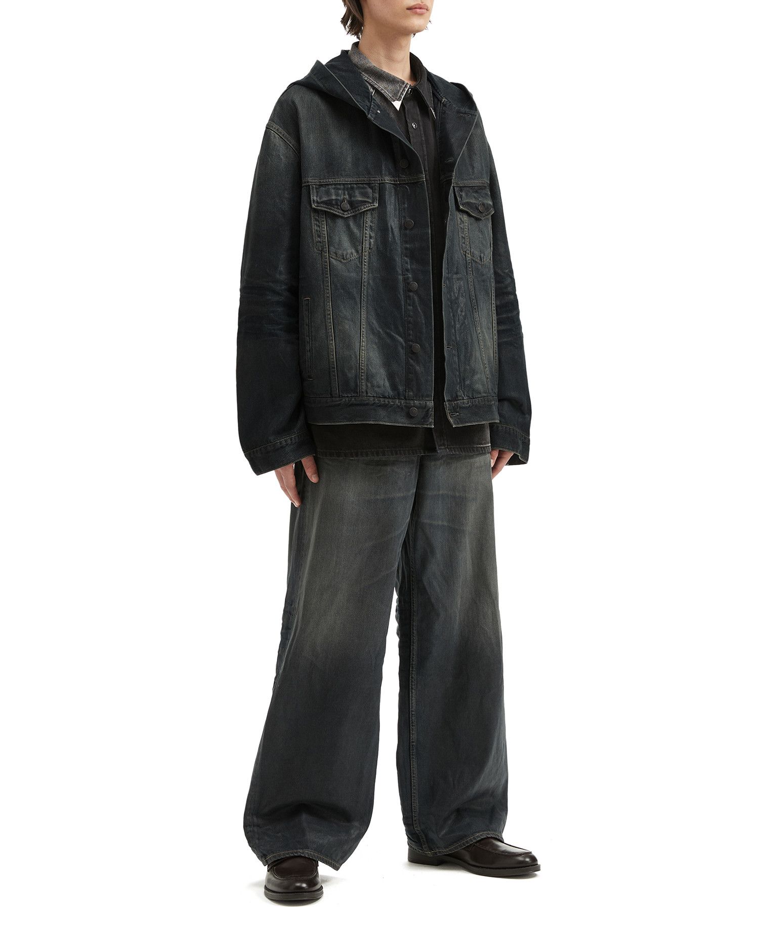 Acne Studios Acne Studios Hooded Denim Jacket Size US S / EU 44-46 / 1 - 2 Thumbnail