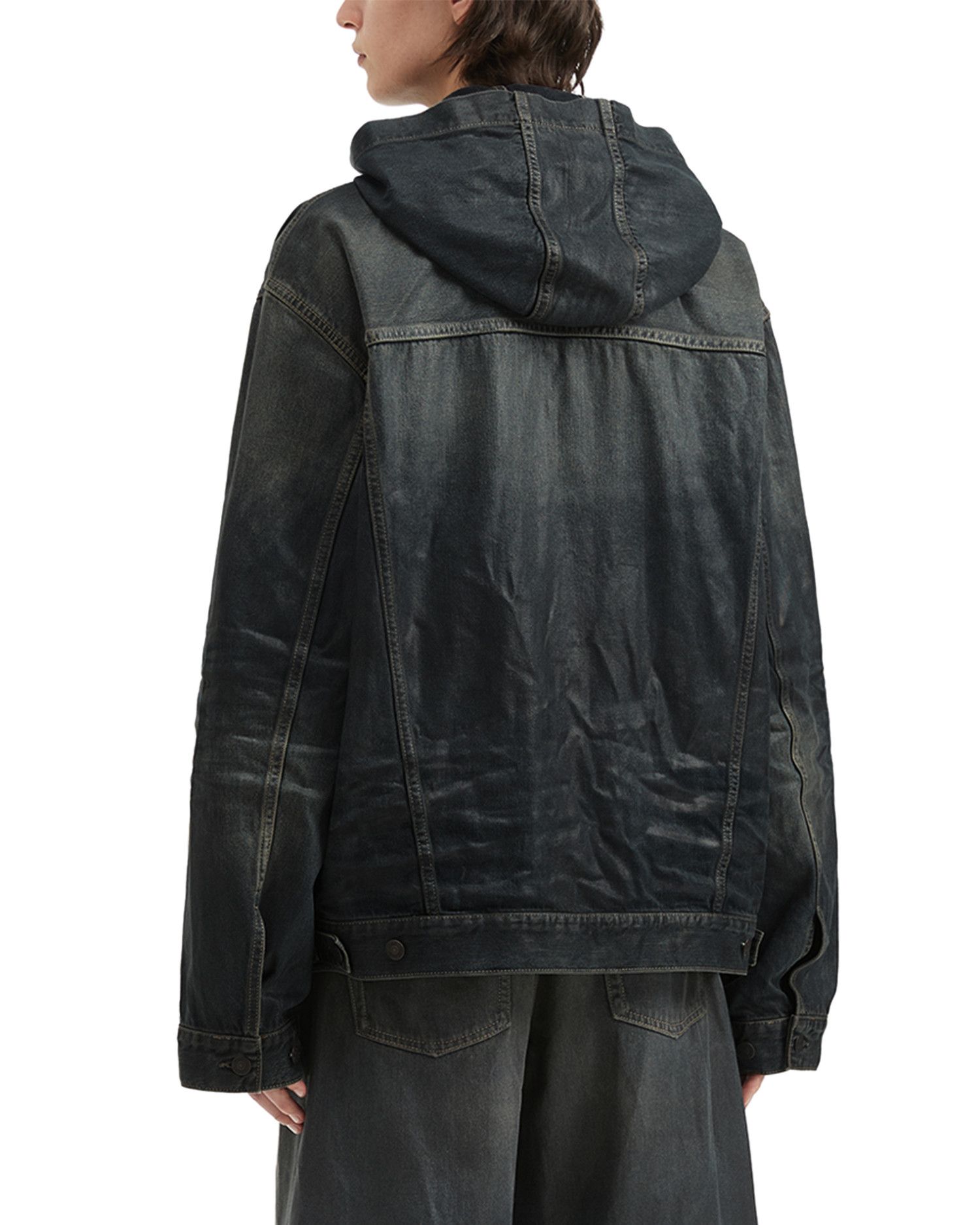 Acne Studios Acne Studios Hooded Denim Jacket Size US S / EU 44-46 / 1 - 4 Thumbnail