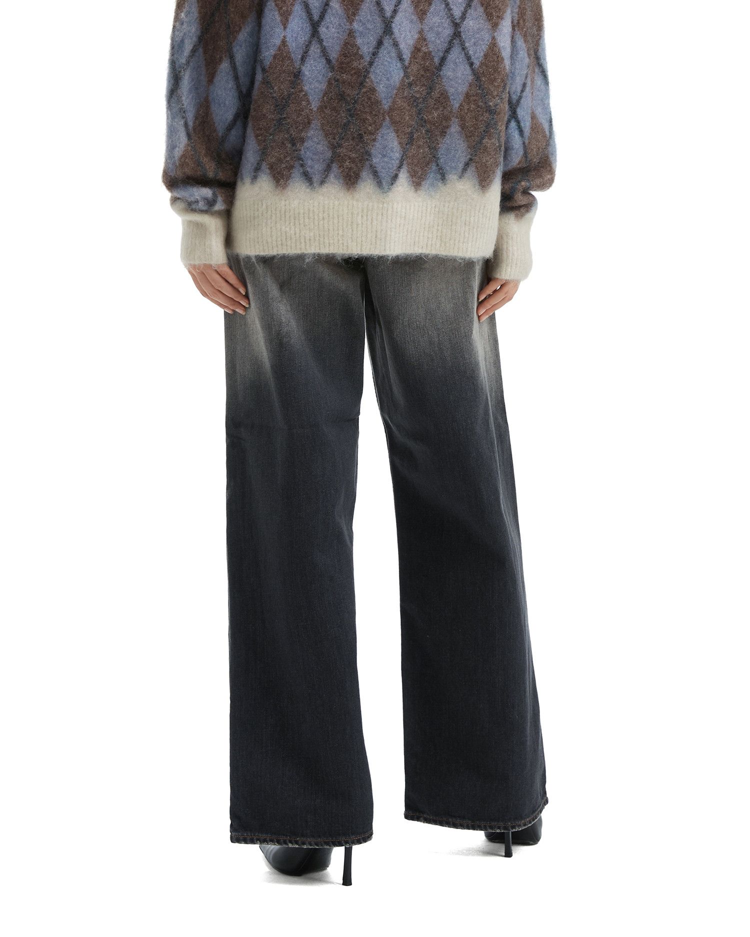 Acne Studios Acne Studios 1981 BAGGY FIT Splatter Distressed Design Jeans Size 26" / US 2 / IT 38 - 4 Thumbnail