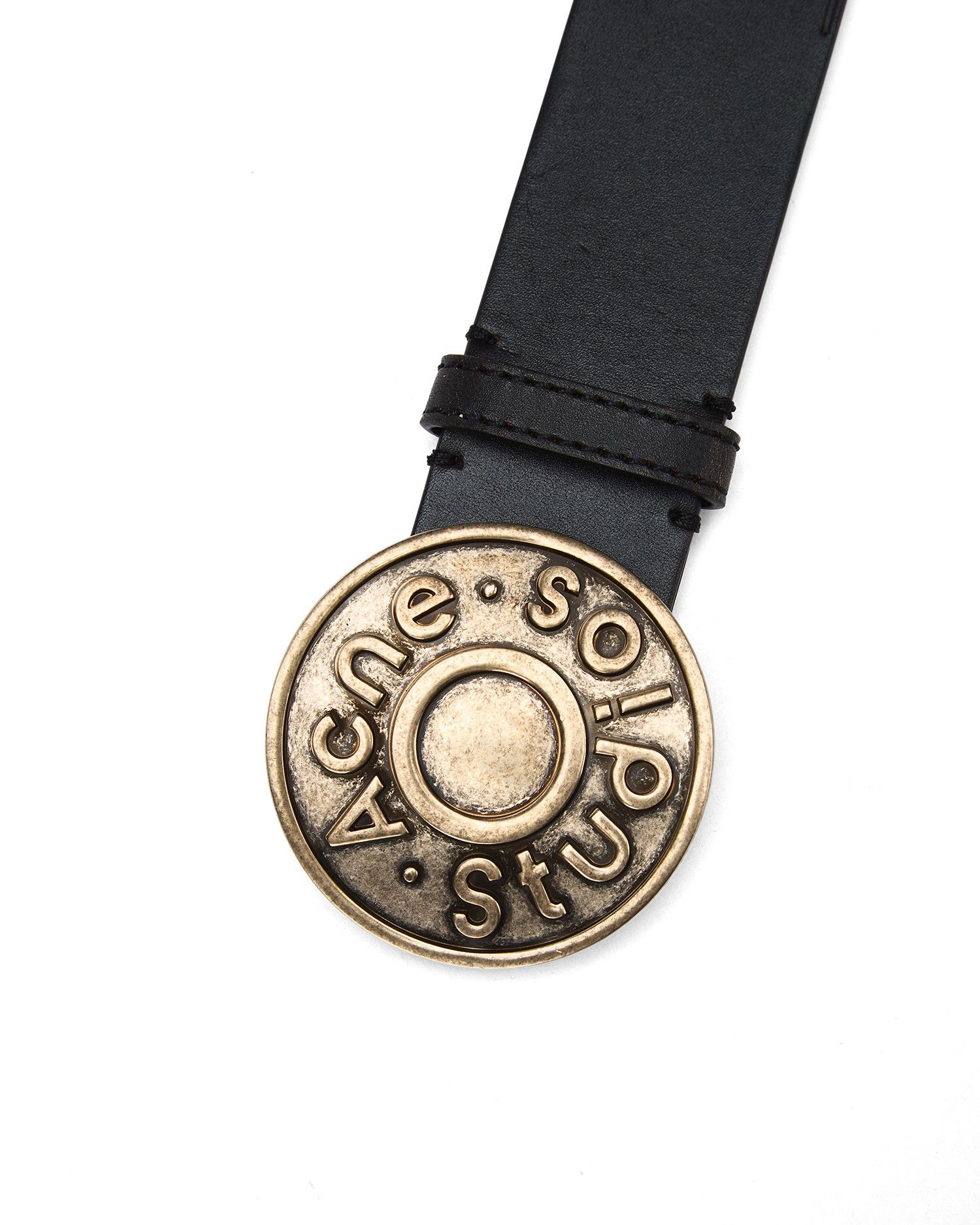 Acne Studios Acne Studios Round Buckle Floral Pattern Belt Size ONE SIZE - 3 Thumbnail